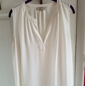 Loft ivory blouse